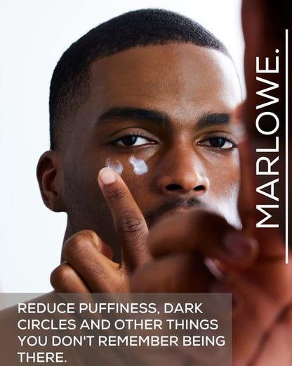 No. 127 Mens Eye Cream with Vitamin C, Caffeine and Moisturizing Squalane for Puffiness, Wrinkles & Dark Circles, Targeted Under Eye Skin Care, 0.5 FL Oz