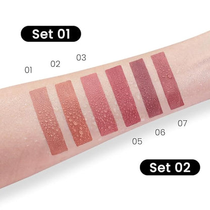 3Pcs Light Dark Purple Dark red Velvet Matte Light