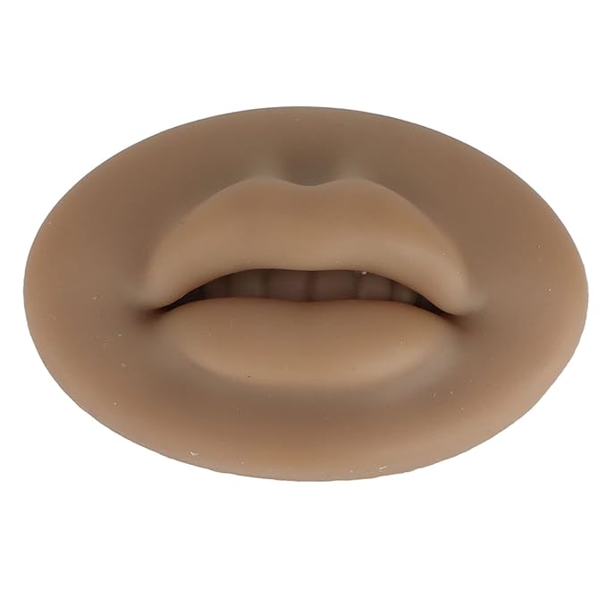 ZJchao Silicone Fake for Lips, 3d Lips Practice Microblading