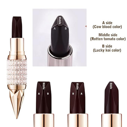 KAIQIKAIXI Waterproof Makeup Lipstick Moisturizer Smooth Lip Stick Moisturizing