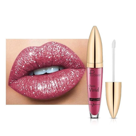 Popular Pudayier matte pearl lip gloss non-stick cup lip glaze coloring liquid lipstick lip honey (01)