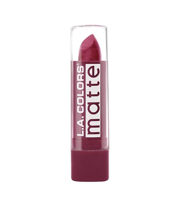 L.A. Colors Matte Lip Color, Purple Passion, 1 Ounce