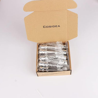 15pcs empty 4ml silver crown lip gloss tubes, keychain lipgloss tubes, lipgloss containers for small business
