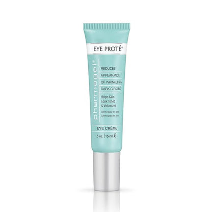 Pharmagel Eye Prote Eye Crème | Anti Wrinkle Moisturizing Eye Cream for Dark Circles and Puffiness | Anti Aging Eye Cream & Under Eye Bags Treatment - 0.5 fl. oz.