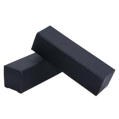 50 Pack 1.41x1.41x3.54 inch Rectangle Kraft Paper DIY Rectangle
