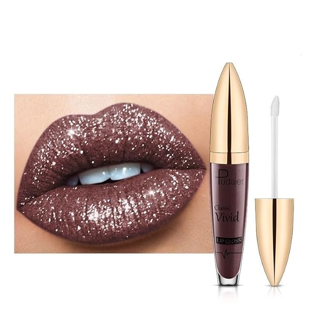 Popular Pudayier matte pearl lip gloss non-stick cup lip glaze coloring liquid lipstick lip honey (17)