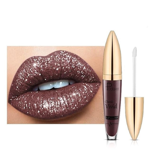 Popular Pudayier matte pearl lip gloss non-stick cup lip glaze coloring liquid lipstick lip honey (17)