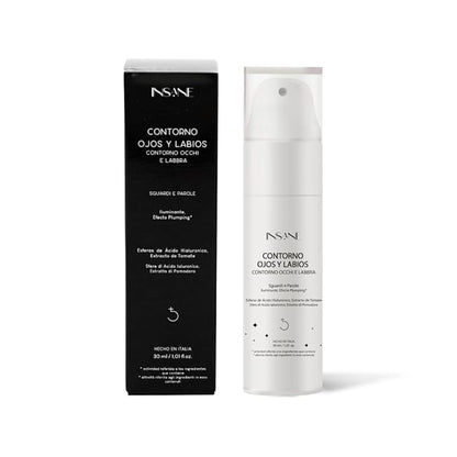 Biotech Eye & Lip Contour Cream — Hyaluronic Acid Spheres + Tamanu Oil — Depuffs, Plumps & Smooths Fine Lines — Ophthalmologically & Dermatologically Tested