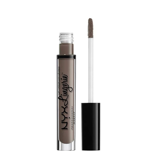 NYX PROFESSIONAL MAKEUP Lip Lingerie Matte Liquid Lipstick - Scandalous (Teal With Silver Shimmer)