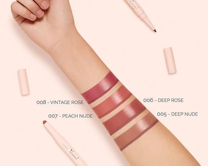 Pupa Milano Vamp! Creamy Duo, 007 Peach Nude, Long