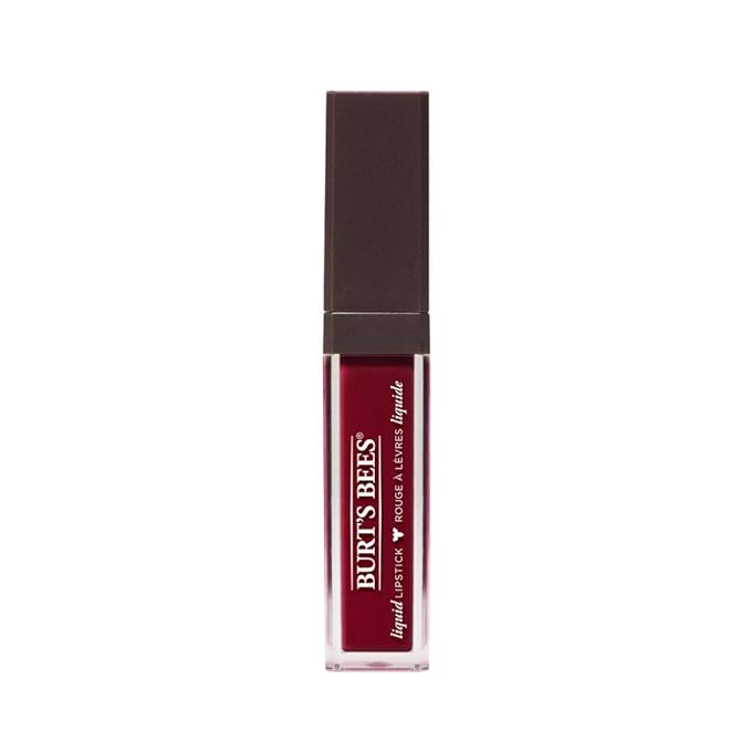 Burt's Bees 100% Natural Glossy Liquid Lipstick, Garnet Glossy