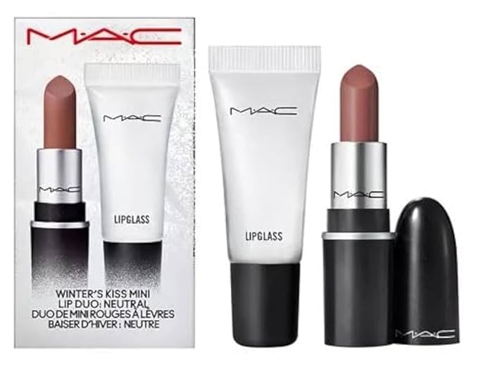 MAC Winters Kiss Mini Lip Duo - Neutral Lipglass