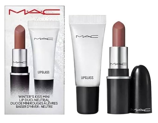 MAC Winters Kiss Mini Lip Duo - Neutral Lipglass