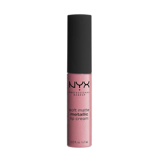 NYX PROFESSIONAL MAKEUP Soft Matte Metallic Lip Cream,