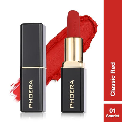 Phoera Non Transfer Lipstick Waterproof, smudge-proof and mask-proof smudge-proof