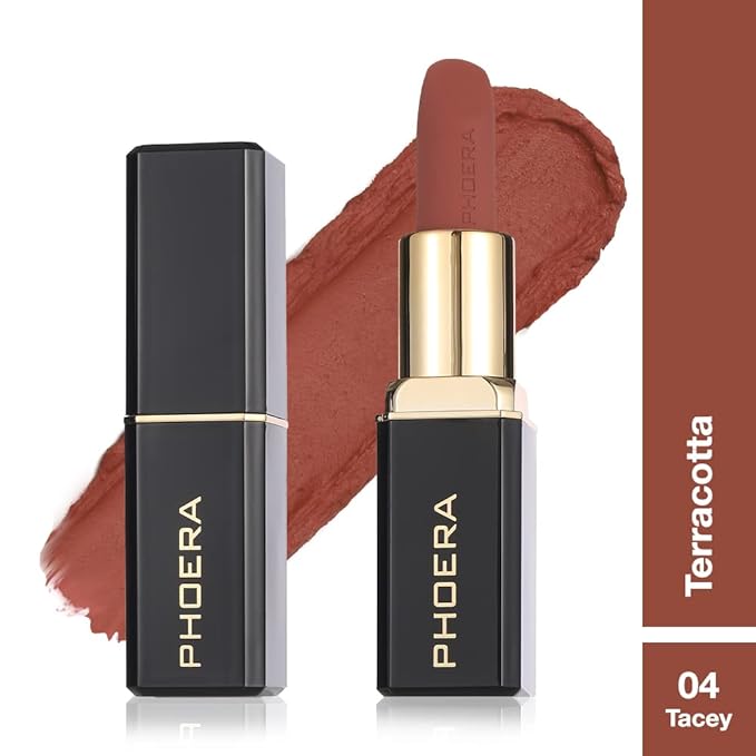 Phoera Non Transfer Lipstick Waterproof, smudge-proof and mask-proof smudge-proof