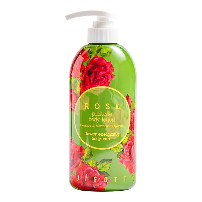 Rose Perfume Body Lotion 16.9 FL