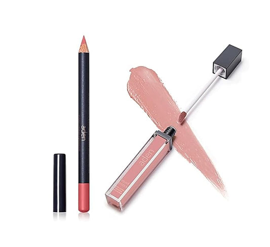 aden - 2 in 1 - Matte Liquid Lipstick 7ML