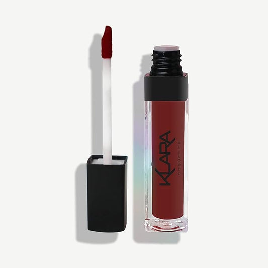 Klara Cosmetics Kiss Proof Lipstick 06 Vintage Burgandy Vintage