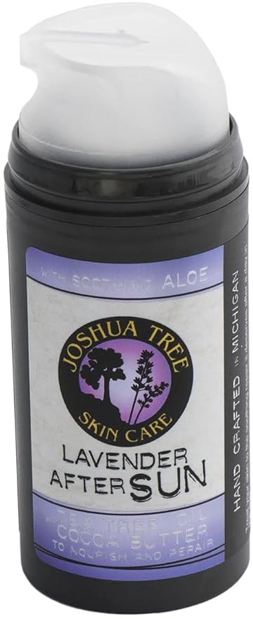 Skin Care Lavender After Sun Lotion with Soothing Aloe, Tea Tree Oil and Cocoa Butter