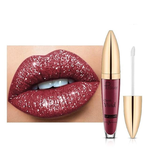 Popular Pudayier matte pearl lip gloss non-stick cup lip glaze coloring liquid lipstick lip honey (16)