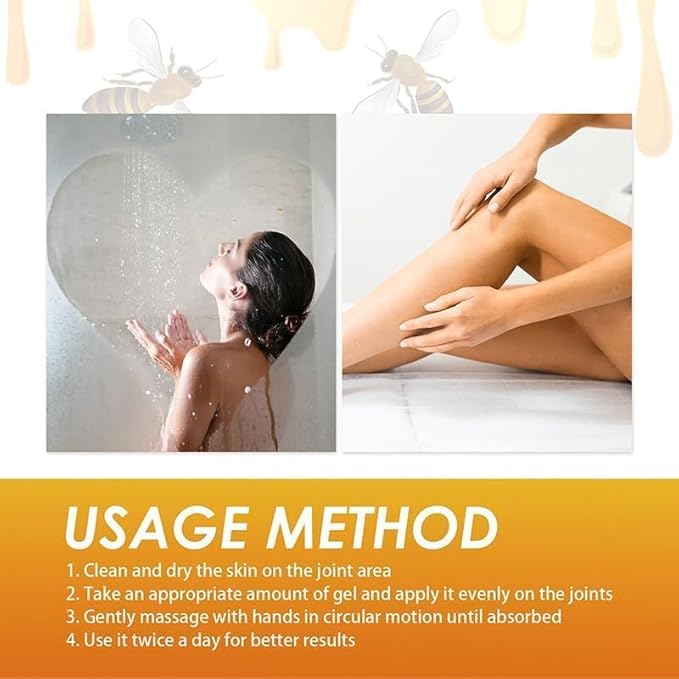 2PCS New Bee Venom Joint Gel,