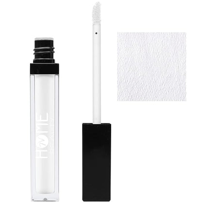 White Matte Liquid Lipstick, Long Lasting High Pigmented Lipstick, 5ml