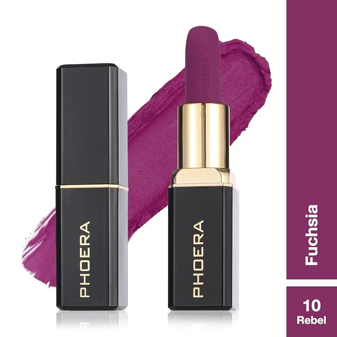 Phoera Non Transfer Lipstick Waterproof, smudge-proof and mask-proof smudge-proof