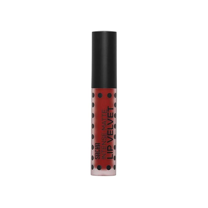 Sacha Cosmetics Intense Matte Lip Velvet, Long Lasting Long