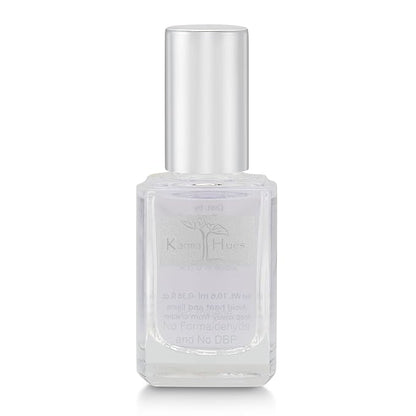 karma organic Base Coat and Top Coat 2 in 1 Nail Polish, Dip Powder & Polygel Base activator, Long Lasting Clear Nail Enamel, Nail Polish Strengthener - (0.43 FL oz)