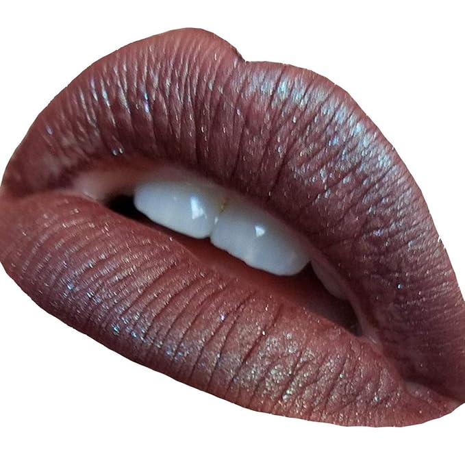 Goth Dark Red Liquid Lipstick - 100% vegan Goth