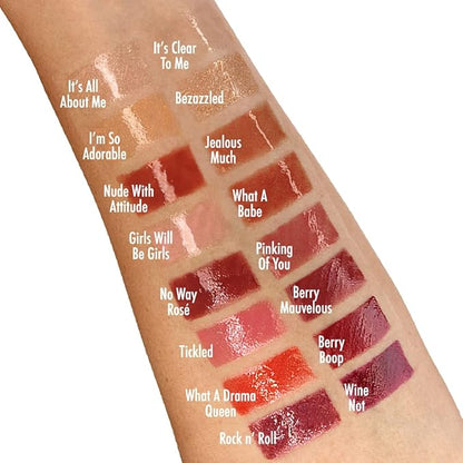 Organic Vegan Lip Gloss, 100% Natural Non-Toxic Moisturizing Organic