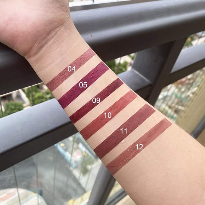 evpct 6 Pcs Lip Liner and Lipstick Se