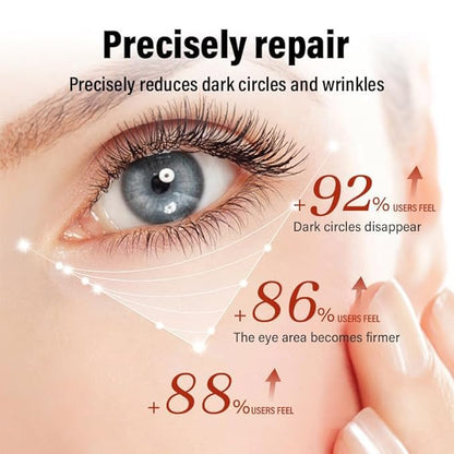 Magic Retinol Eye Cream for Dark Circles Puffiness and Bags Under Eyes, Instant Results Firm Eye Tightener Reduce Fine Lines Wrinkles Anti Aging Eye Cream for Men Women Suitable for Sensitive Skin