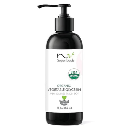 Organic Vegetable Glycerin - 16 Fl