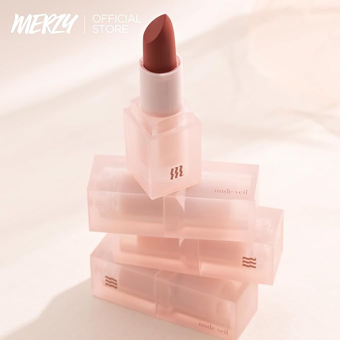 MERZY Nude Veil Lip Stick #3 STUNNING MOMENTS
