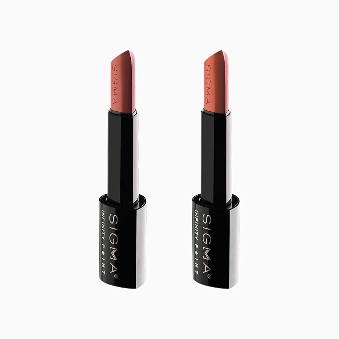 Sigma Beauty Set of 2 Infinity Point Lipstick Sigma