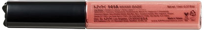 NYX Professional Makeup Mega Shine Lip Gloss, Miami Babe, 0.37 Ounce