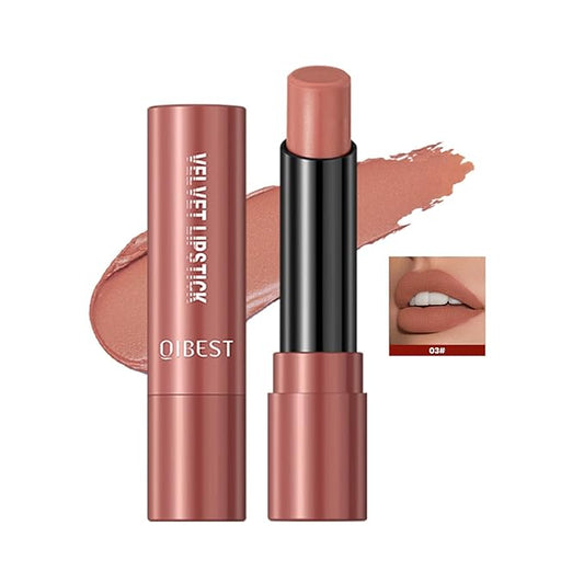 Velvet Matte Lip Gloss, Nude Stain Satin Lip Gloss,