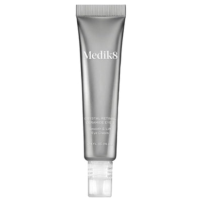 Medik8 Crystal Retinal Ceramide Eye 3 - Gentle Vitamin A Eye Cream - Reduces Appearance of Wrinkles - Perfect for Sensitive Skin - 0.5 oz