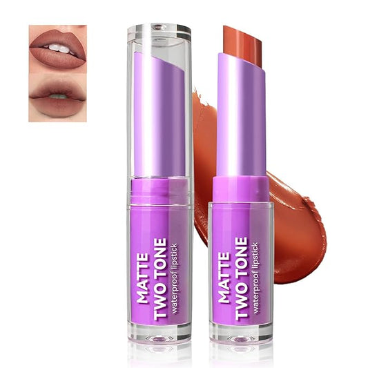 Double Colors 2 in 1 Lipstick and Lip Long
