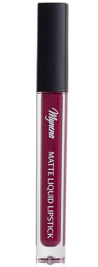 Mynena Berry Red Long-Lasting Matte Liquid Lipstick Intense Color Smudge-Proof & Waterproof Comfortable Hydrating Shea Butter Vegan & Cruelty-Free | Lisy