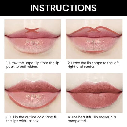 evpct 1Pcs Fairest Nude Velvet Matte Lip Line