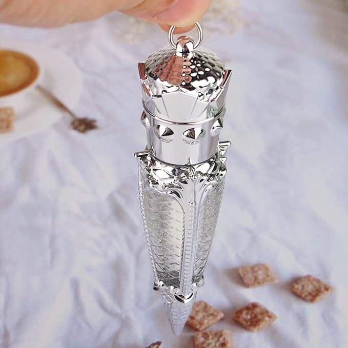 15pcs empty 4ml silver crown lip gloss tubes, keychain lipgloss tubes, lipgloss containers for small business