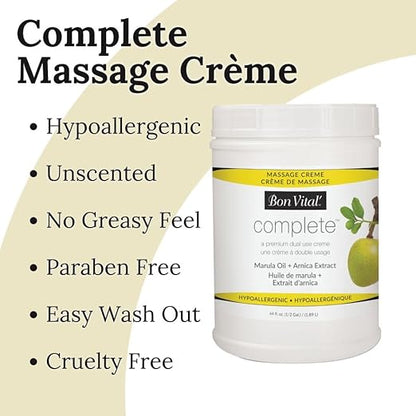 Bon Vital Complete Massage Creme, Premium