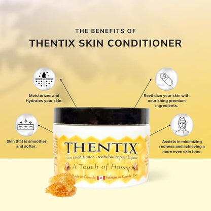 Skin Conditioner, 8oz - Non-Greasy, Unscented Moisturizer for Sensitive Skin, Nourishes Face, Body & Hands