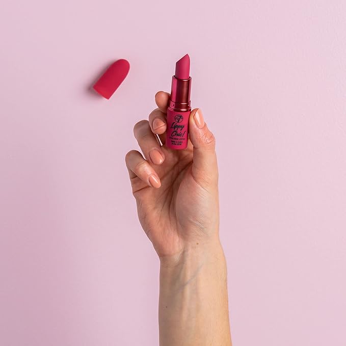 W7 Lippy Chic Ultra Creme Lipstick - 2Pcs Pigmented,