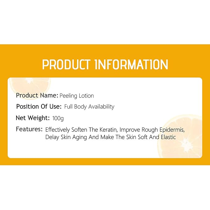 Vitamin C Peeling Lotion Orange Extract