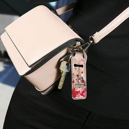 Horeset Valentine Chapstick Holder Keychain Slim Neoprene Lip Gloss
