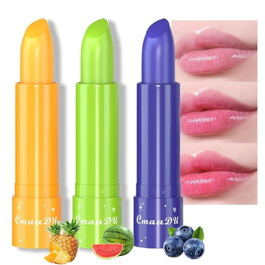 BINGBRUSH 3Pcs Color Changing Lipstick Queen,Long Lasting Lip BINGBRUSH